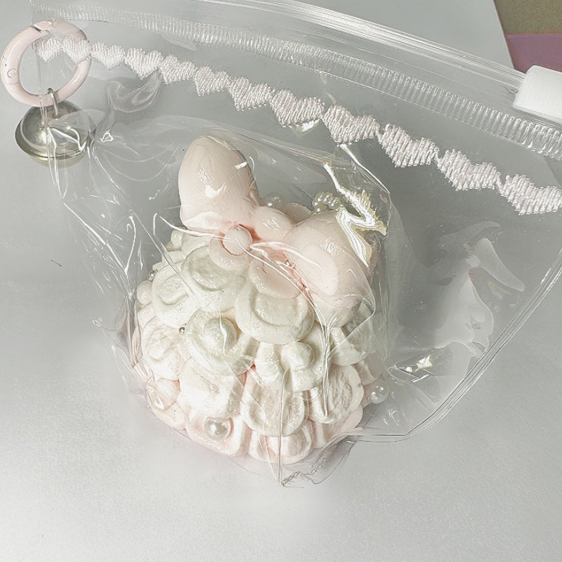 [Only One Left!] Taba Squishy: Pink Bow Cake