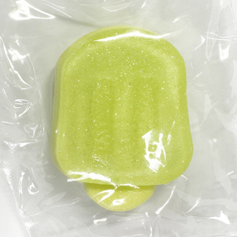 [Only One Left!] Taba Squishy: Green ice pop with fine shimmer