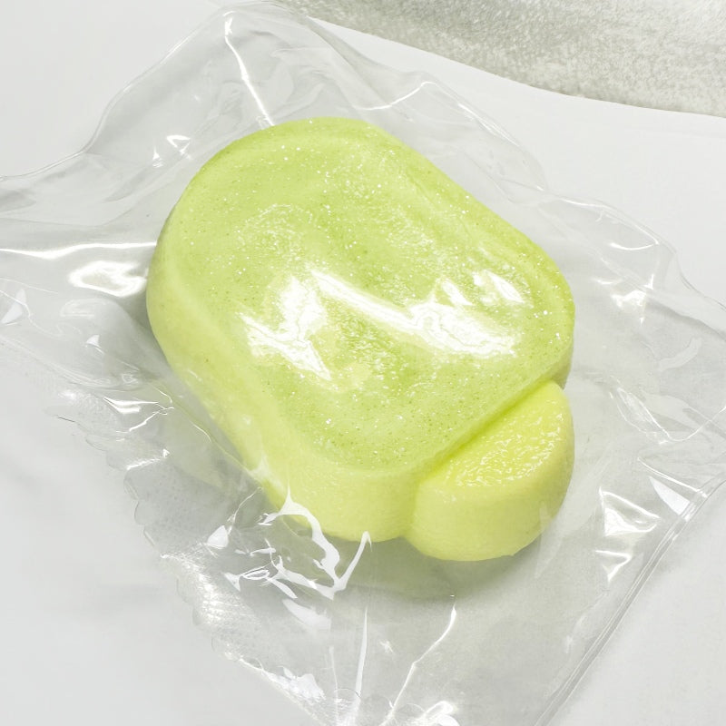 [Only One Left!] Taba Squishy: Green ice pop with fine shimmer