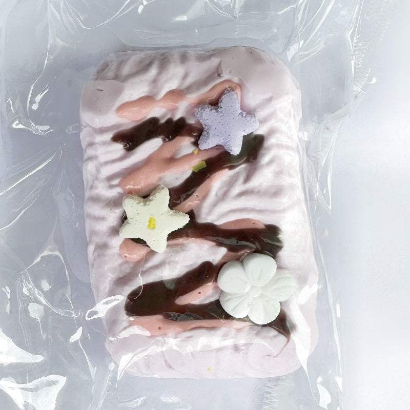 [Only One Left!] Taba Squishy: Pink Milk Brick