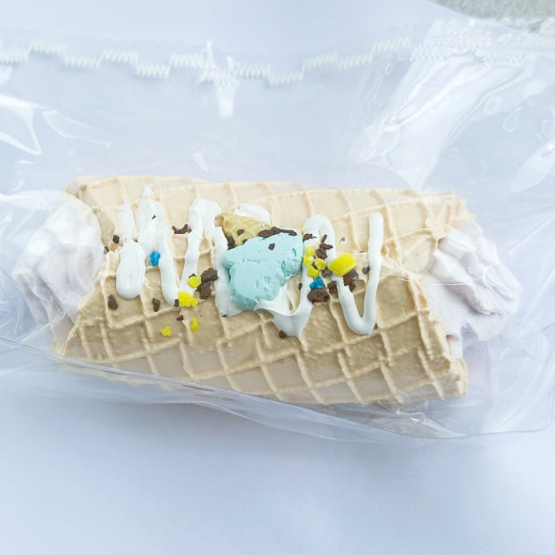 [Only One Left!] Taba Squishy: Light Purple Crêpe with Cream Drizzle