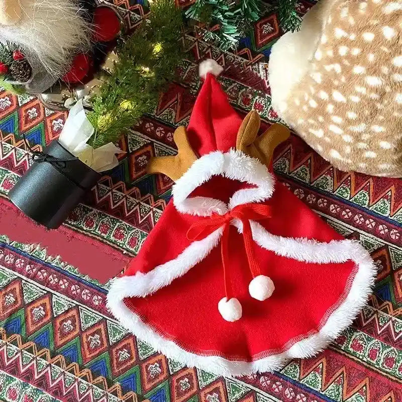 Dress up your pet!!! Christmas cape!!!