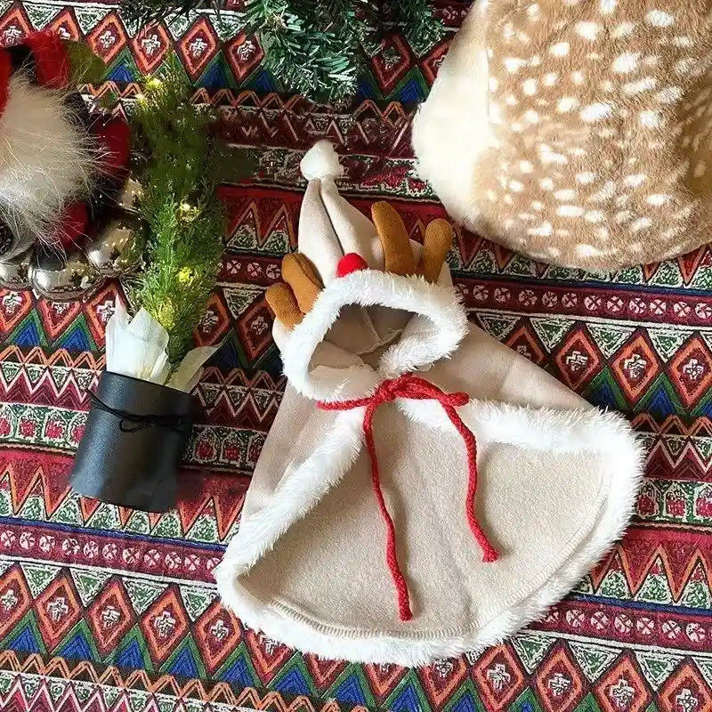Dress up your pet!!! Christmas cape!!!