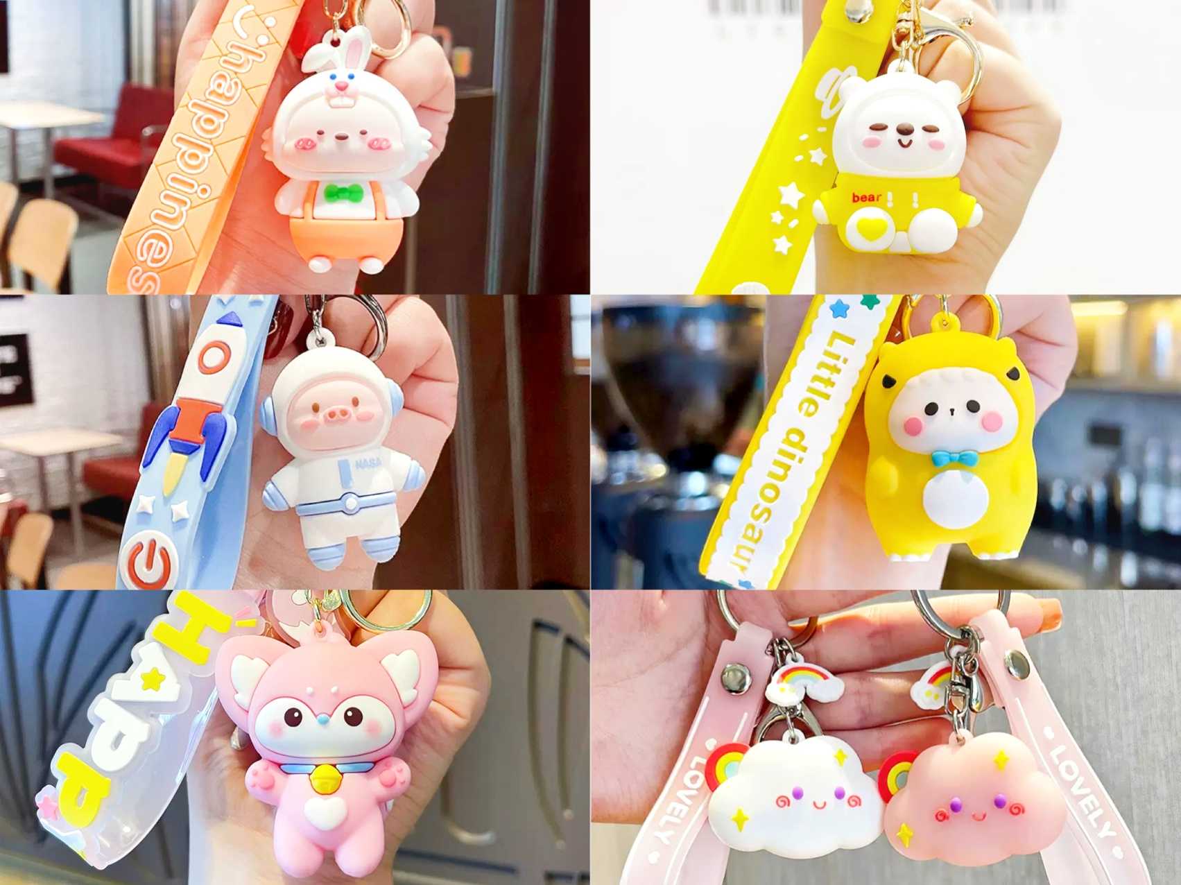 Mystery Bags - PVC keychain